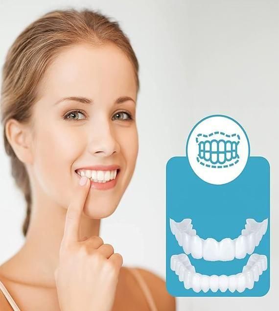 Fit Flex Cosmetic Denture Teeth for Instant Smile